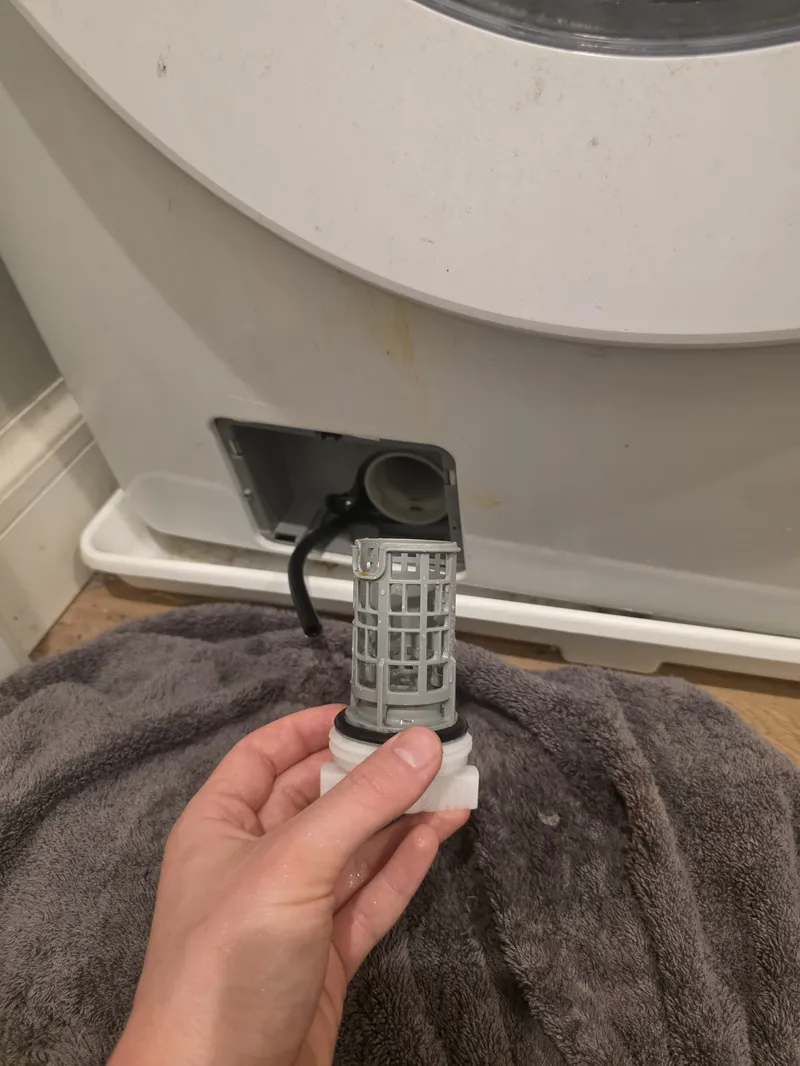 Washer drain filter cleaned San Rafael