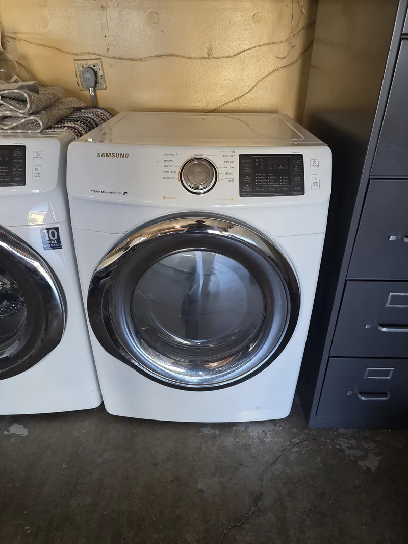 Samsung front-load washer and dryer pair serviced in Marin County