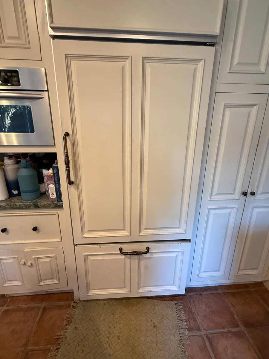 Panel-ready Sub-Zero built-in refrigerator, Sausalito